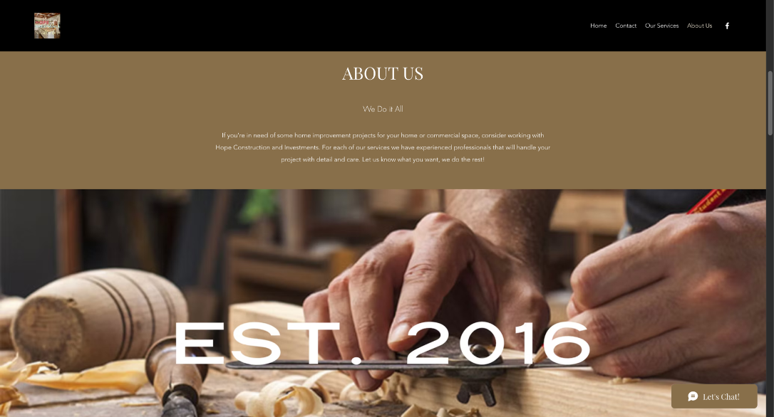 Website Design and Development